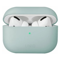 Pouzdro UNIQ Lino AirPods Pro Silicone mint green (UNIQ-AIRPODSPRO-LINOMINT)