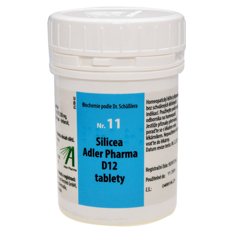 ADLER PHARMA Nr.11 Silicea D12 400 tablet