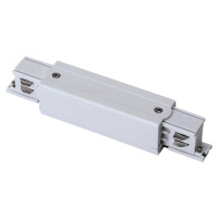 TRACK LONG CONNECTOR 4W WHITE