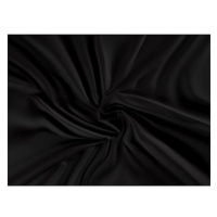 Kvalitex Saténové prostěradlo Luxury Collection 160 × 200 cm černé Výška matrace do 15 cm