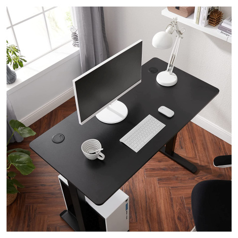 Deska pracovního stolu 120x60x1,8cm černá Songmics