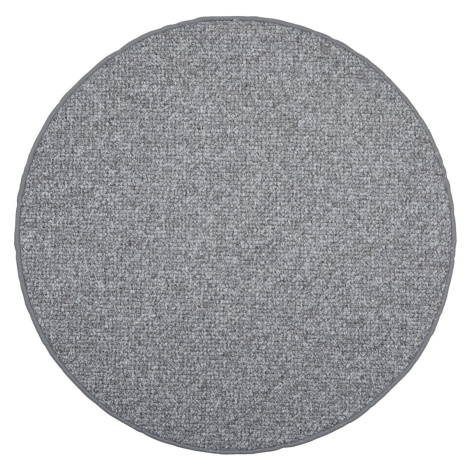 Vopi koberce Kusový koberec Wellington šedý kruh - 250x250 (průměr) kruh cm