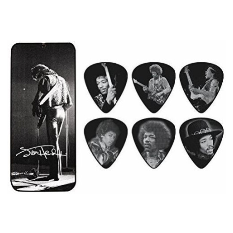 Dunlop JH-PT06M Jimi Hendrix Silver Pick Tin Medium