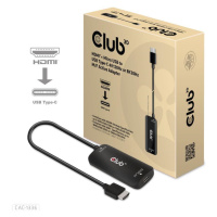 Club3D Adaptér HDMI + Micro USB na USB-C 4K120Hz/8K30Hz, Active Adapter M/F