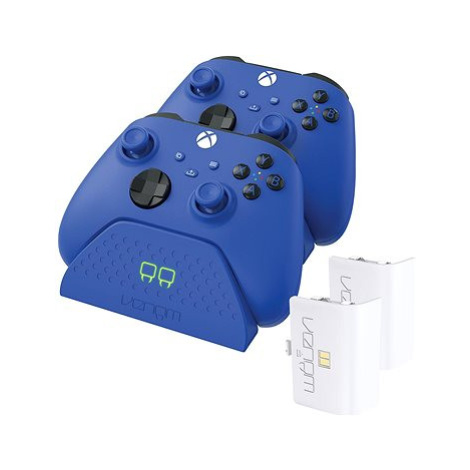 VENOM VS2888 Xbox Series S/X & One Blue Twin Docking Station + 2 baterie