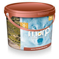 Marp kyblík na granule 4kg - hnědý