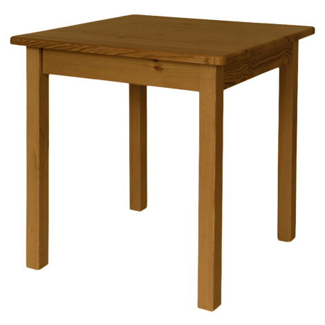 Dede Stůl z masivu borovice 80x80 cm Lak dřeva: Dub