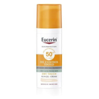 EUCERIN Sun Oil Control tónovaný světlý SPF50+ 50 ml