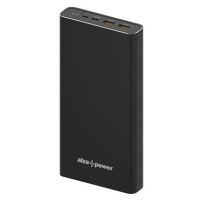 AlzaPower Metal 40000mAh Fast Charge + PD3.0 (100W) černá