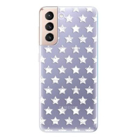 iSaprio Stars Pattern - white pro Samsung Galaxy S21