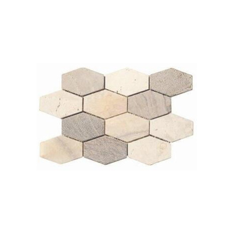 Mosavit Hexagonal mozaika mix 25x37 cm mat SUMBA