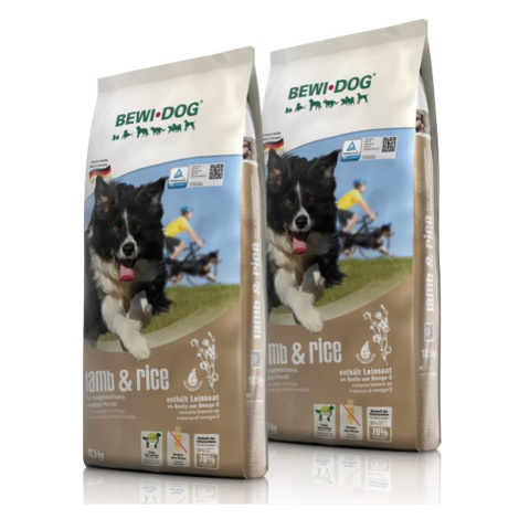 BEWI DOG jehněčí s rýží 2 × 12,5 kg Bewi-Dog