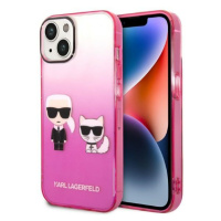 Karl Lagerfeld KLHCP14MTGKCP hard silikonové pouzdro iPhone 14 PLUS 6.7