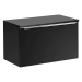 ArtCom Koupelnová skříňka s deskou SANTA FE Black D80/1 | 80 cm