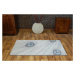 Dywany Lusczow Kusový koberec AKRYLOVÝ PATARA 0052 Krémový/Tyrkysový