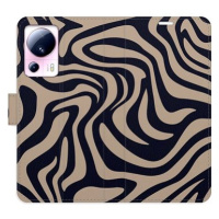 iSaprio Flip pouzdro Zebra Black 02 pro Xiaomi 13 Lite