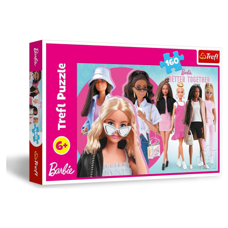 TREFL Puzzle Barbie a její svět 160 dílků
