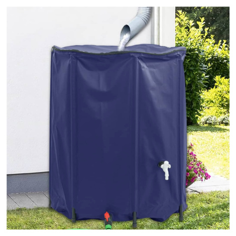 vidaXL Nádrž na vodu s kohoutkem skládací 1 250 l PVC