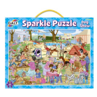 Třpytivé puzzle - psí závody 2*