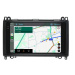 Mercedes Sprinter Crafter Vito Viano W169 W245 Rádio Navigace Android