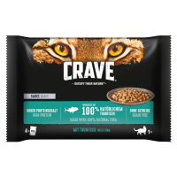 Crave Pouch Multipack 8 x 85 g - 6 + 2 zdarma - Omáčka s tuňákem