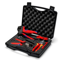 Knipex Kufřík s nářadím pro fotovoltaiku pro solární konektory MC 4 (Multi-Contact) V01