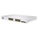 Cisco switch CBS350-24P-4X-EU (24xGbE, 4xSFP+, 24xPoE+, 195W, fanless)