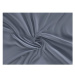 Kvalitex Saténové prostěradlo Luxury Collection 90 × 200 cm tmavě šedé Výška matrace do 15 cm
