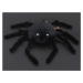 Les Déglingos Plyšový pavouk barva: černá