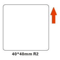 Niimbot štítky R 40x40mm 180ks pro B21, B3S, B1 bílé