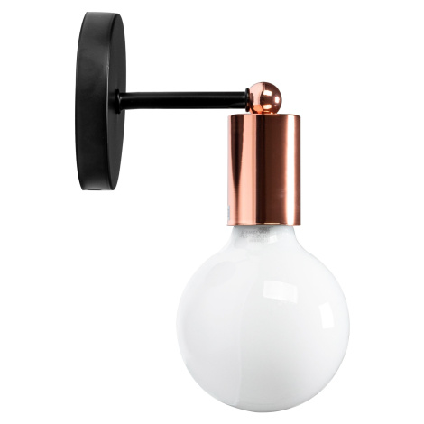 Toolight Nástěnná lampa kovová Kinkiet, růžové zlato 392205