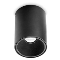 LED Stropní svítidlo Ideal Lux Nitro Round Nero 206004 kulaté černé 10W 900lm