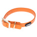 TIAKI obojek z voděodolného PVC, oranžový - velikost S: obvod krku 24-36 cm