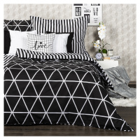 4Home Bavlněné povlečení Galaxy černá