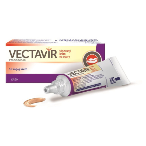 Vectavir Tónovaný krém na opary 2 g