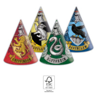 Procos Párty kloboučky - Harry Potter fakulty 6 ks
