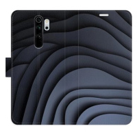 iSaprio Flip pouzdro Dark Waves pro Xiaomi Redmi Note 8 Pro