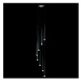 Luxera LUXERA  - Závěsný lustr EBONY 8xG9/33W/230V