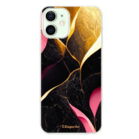 iSaprio Gold Pink Marble pro iPhone 12 mini