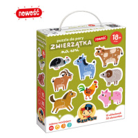 CzuCzu 7099705 Puzzle pro pár Zvířátka na venkově