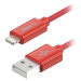 AlzaPower Core USB-A to Lightning MFi (C189) 1m červený