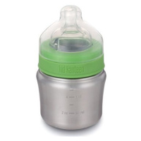 Klean Kanteen Baby Bottle w/Slow Flow Nipple - brushed stainless 148 ml