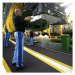 NOTRAX Rohož pro pracoviště Sky Trax®, šířka 1220 mm, na bm, černá/žlutá