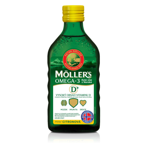 Mollers Omega 3 D+ 250 ml