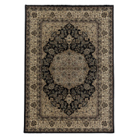 Ayyildiz koberce Kusový koberec Kashmir 2608 black - 120x170 cm