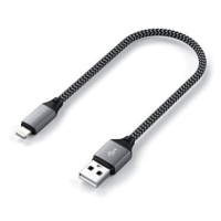 Satechi USB-A to Lightning Braided Cable 25cm - Grey