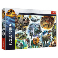 Trefl: Puzzle 1000 dílků - Po stopách dinosaurů