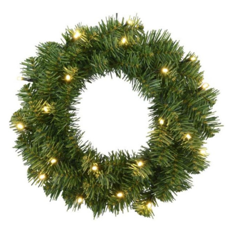 Eglo 410926 - LED Venkovní vánoční věnec se senzorem 20xLED/0,064W/3xAA IP44 612-08