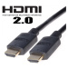 PremiumCord HDMI 2.0 High Speed + Ethernet kabel, zlacené konektory, 0, 5m