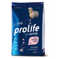 Prolife Dog Sensitive Adult Medium/Large Pork & Rice - 2 x 10 kg